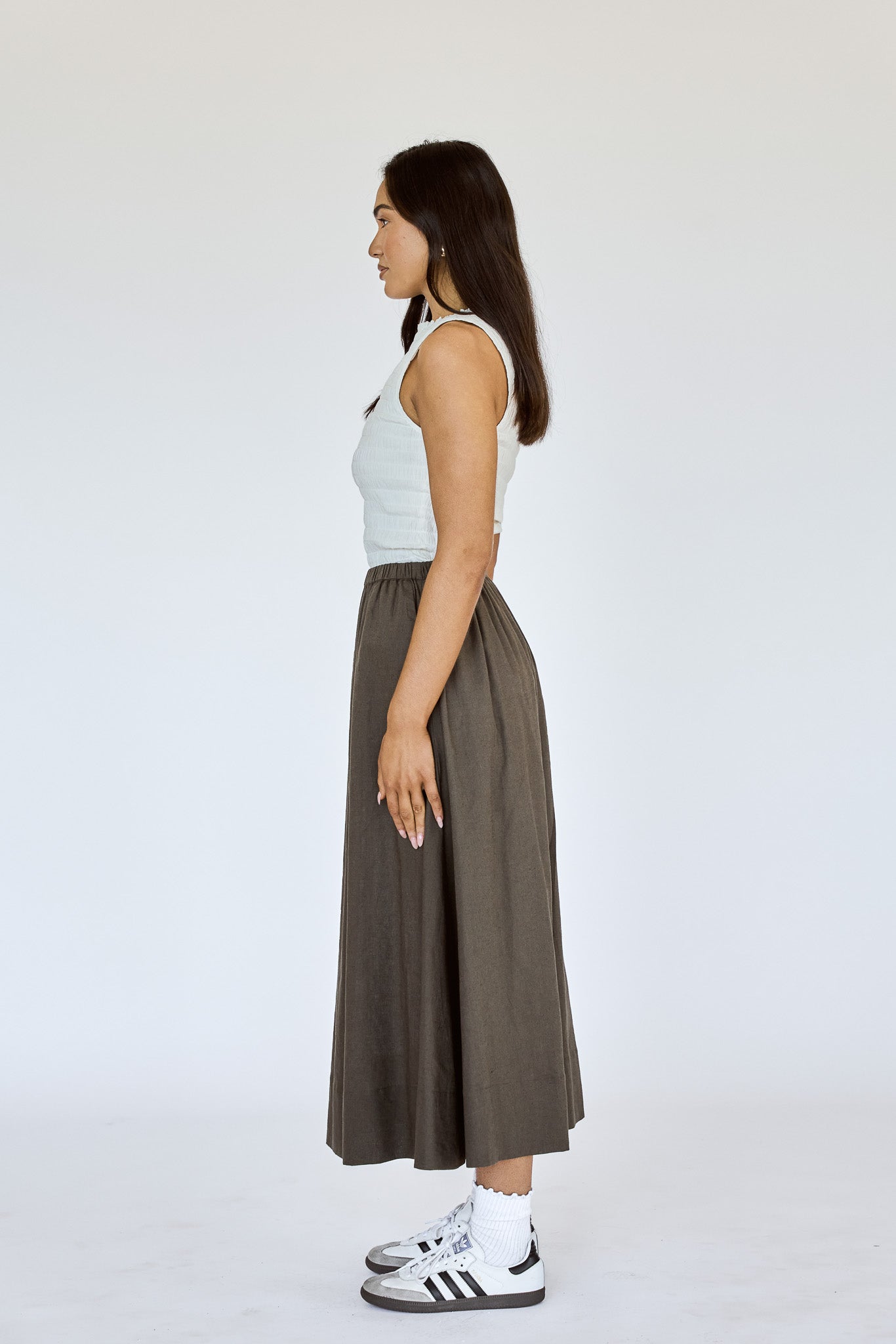FINN MIDI SKIRT - VANCE.