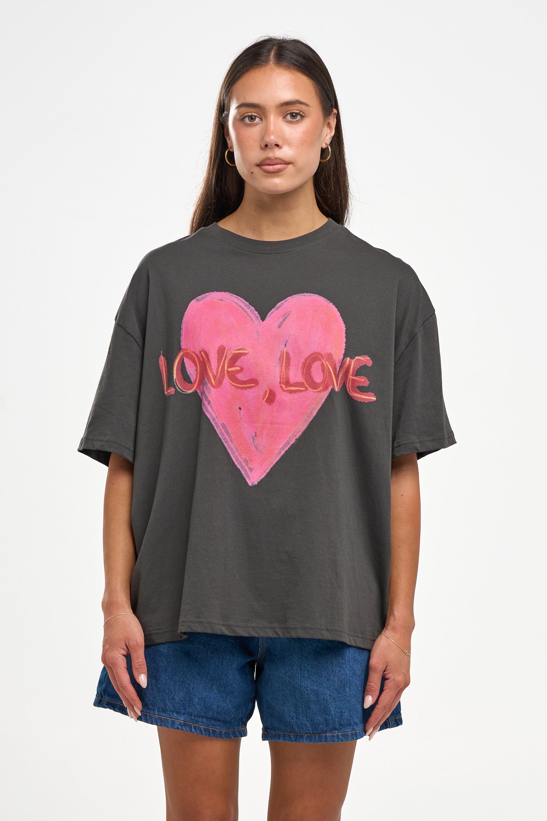 LOVE LOVE OVERSIZED TEE