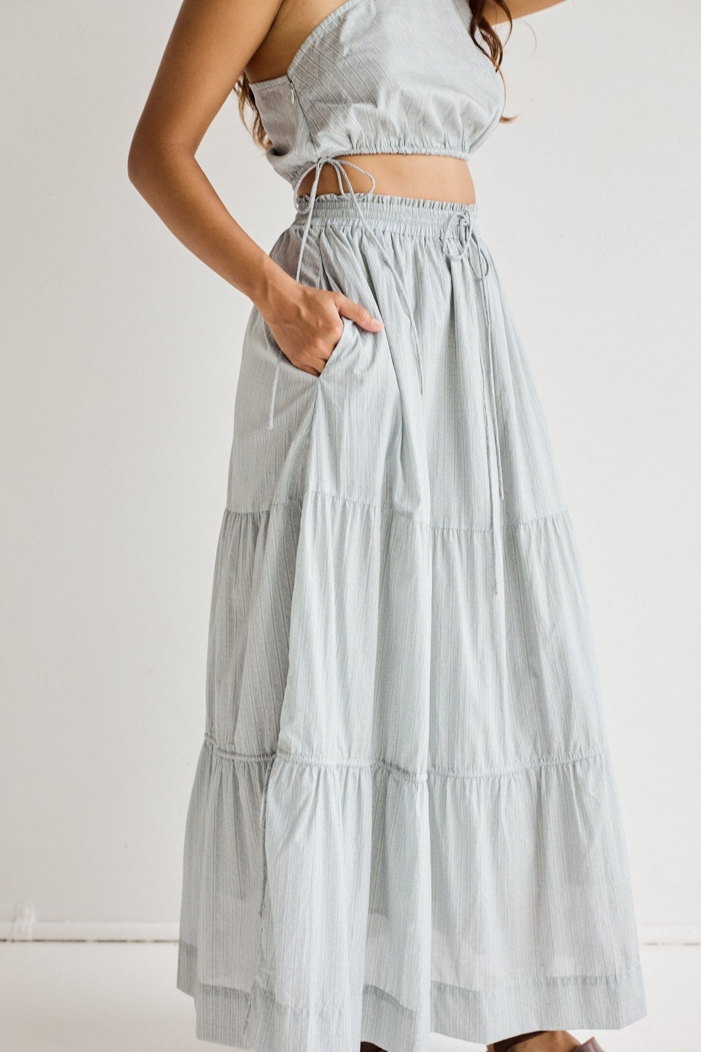 ZIGGY MAXI SKIRT - VANCE.