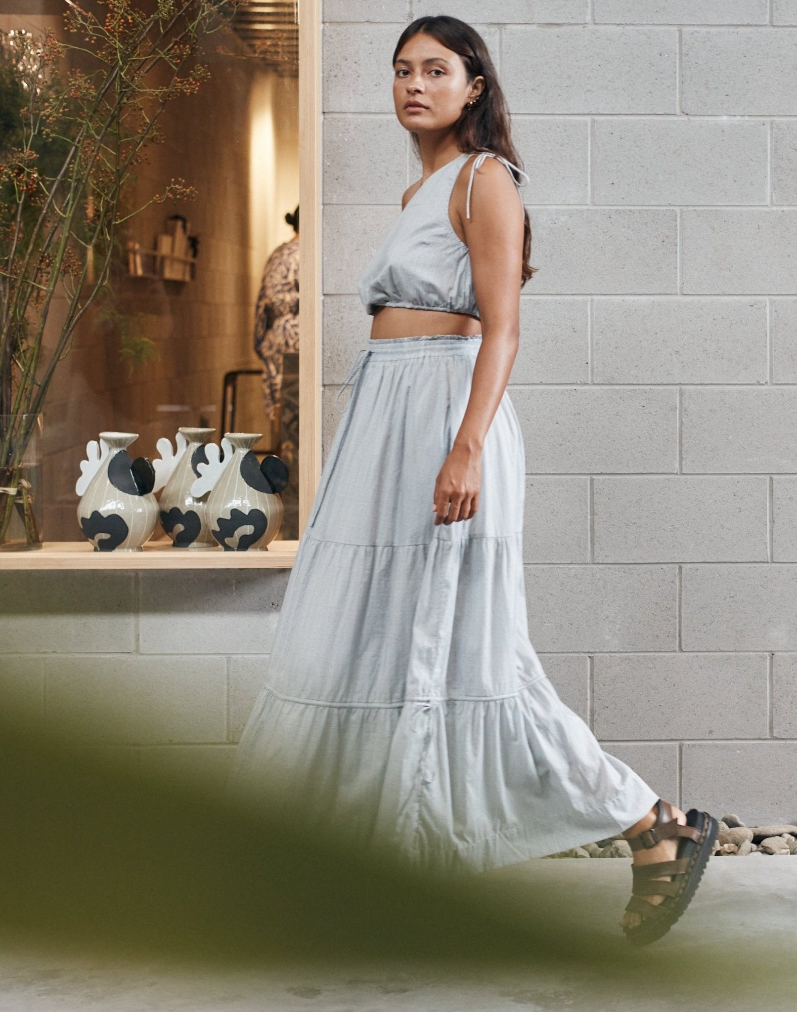 ZIGGY MAXI SKIRT - VANCE.