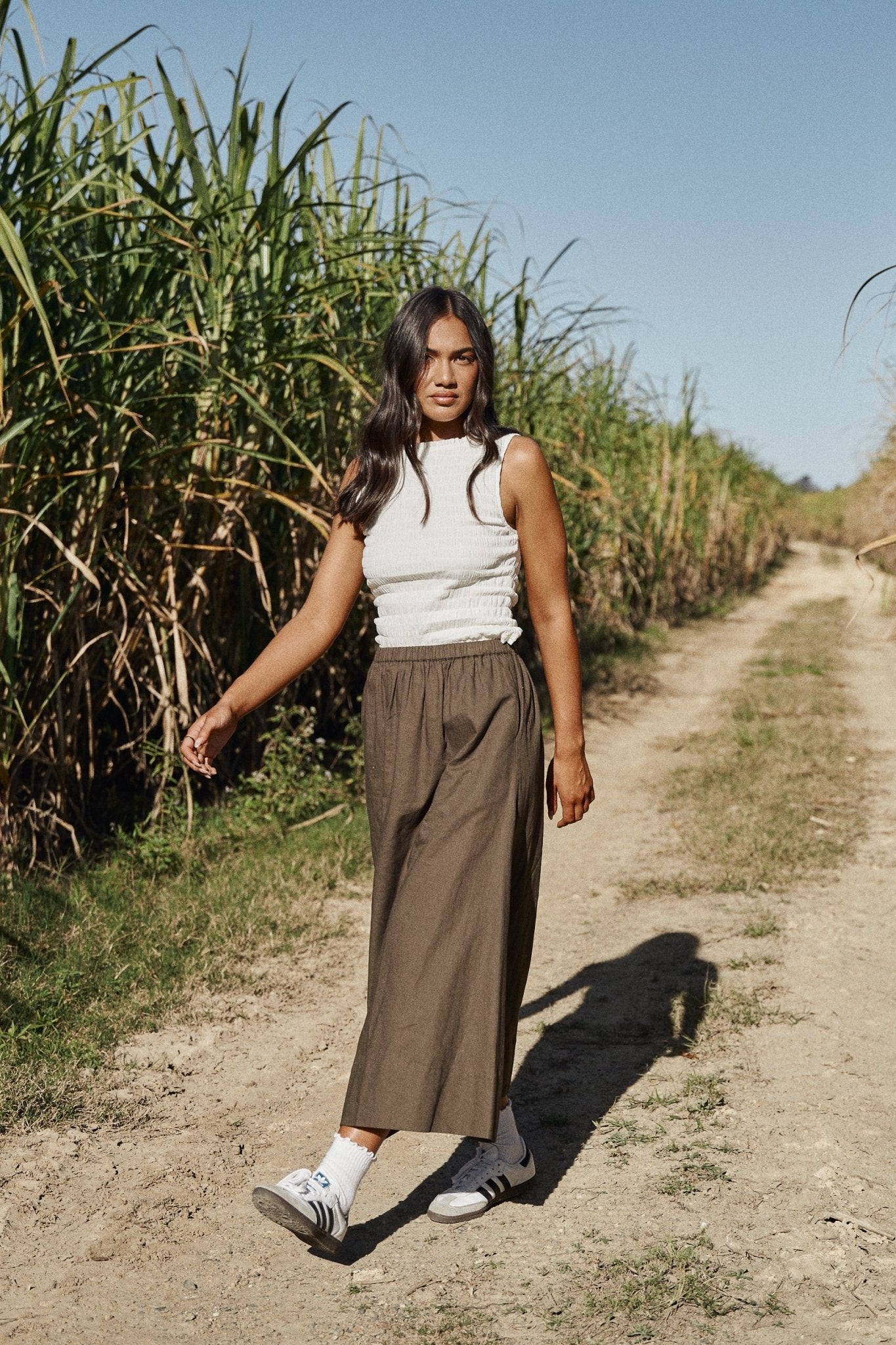 FINN MIDI SKIRT - VANCE.